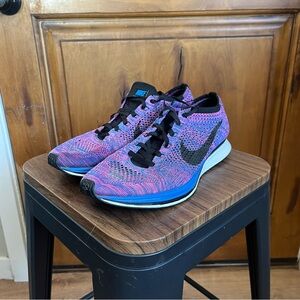 MEN'S NIKE FLYKNIT RACER 526628-400 GAME ROYAL